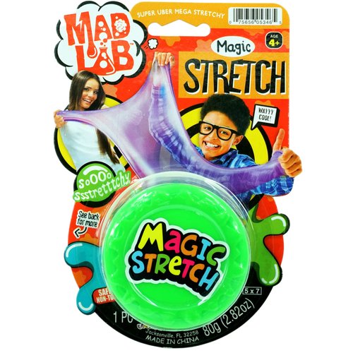 JA-RU Magic Jumbo Stretchy Putty Slime for Kids (1 Pack) Colorful Fidget Toy Pack Squishy Super Soft & Super Stretchy Great Therapy Sensory Toys Stress Toy Party Favors. Plus 1 Bouncy Ball 5346-1