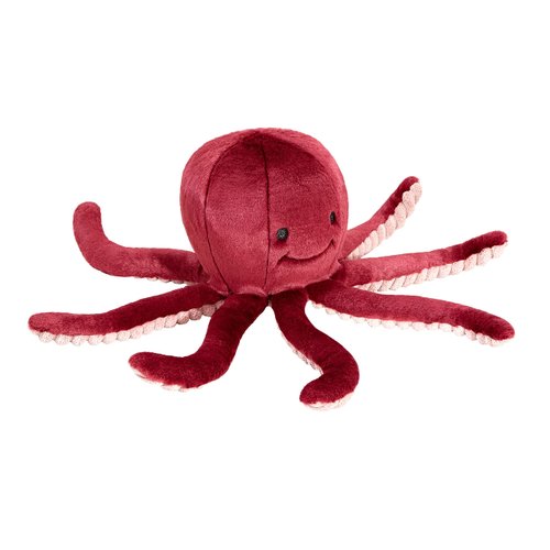 Fluff & Tuff Olympia Octopus Plush Dog Toy, 11 Inch, with Durable Tuffweb Mesh Liner