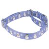 Country Brook Petz - Snowman Martingale Dog Collar - Christmas Collection Featuring Festive Designs (1 Inch, Medium)