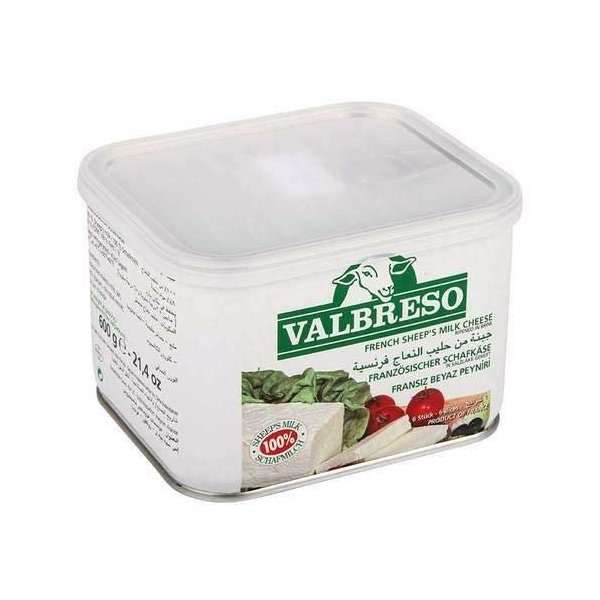 French Feta Cheese, Easy-Open Tin, 600g