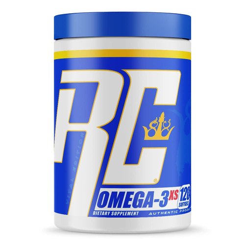 Ronnie Coleman Signature Series Fish Oil Supplement, Supplements, with EPA DHA & Omega-3, Joint, Focus, Heart Health and Brain Support, Omega 3 Fatty Acid Gel Capsules, 120 Softgels
