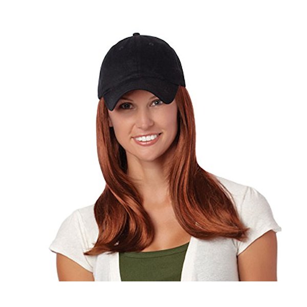 Henry Margu (Long Hat Black) - Synthetic Baseball Cap Wig in 8H