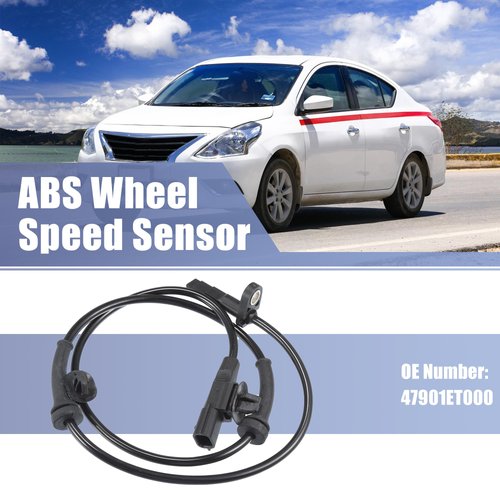 uxcell Front Left Right Car ABS Sensor Wheel Speed Sensor No.479101HA0A Fit for Nissan Versa Note 2014-2019