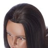 Hairlink 24-26'' Mannequin Head With Human Hair Styling Training Head Dolls for Cosmetology Manikin Maniquins Practice Head with Stand (6611B0218H)