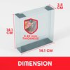 EVORETRO Display Case Storage Protector for Pokemon Japanese Booster Box – 5-Pack 0.5 mm Thick Plastic Display Case for Collectible Gaming Card Storage and Organization. Elevate Your Collection.