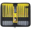 General Tools 707475 Swiss Pattern Needle File Set, 12-Piece, Black, Set of 12 and Handle