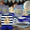 Nautical Party Decorations - Nautical Honeycomb Centerpieces for Kids'Nautical Birthday and Baby Shower Table Decor