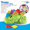 Learning Resources Steggy The Fine Motor Dino - 11 Pieces, Ages 18+ Months Toddler Learning Toys, Fine Motor and Sensory Toy, Toddler Montessori Toys, Dino Toys, Preschool Toys