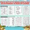 Hungdao 48 Pcs Pirate Mini Activity Books Bulk for Boys Pirate Party Favors Games Challenging Activities Include Mazes, Word Search, Find Difference and More for Girls Pirate Party Gift Bag Stuffers