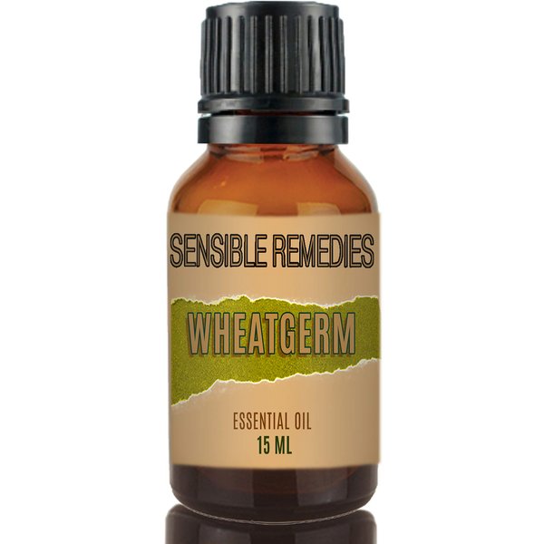Sensible Remedies Wheatgerm Oil 100% Pure and Natural Distilled 15 mL (0.5 fl oz)