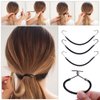 20pcs Bungee Hair Ties Bungee Elastic Hair Bands Hair Bungee Cords with Hooks Bungee Cord Hair Tie Hair Hook Blonde Ponytail Holder Hair Wrap