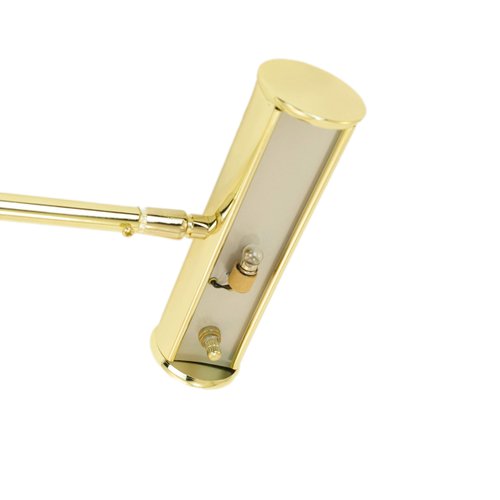 Battery Operated Picture Light, use Where Power not accessible, no Wiring, Brass Finish, 7'' (17.78cm) for Paintings & Wall Art,1.8W Warm