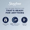 Stayfree Maxi Overnight Pads with Wings For Women, Reliable Protection and Absorbency of Feminine Periods, 28 Count