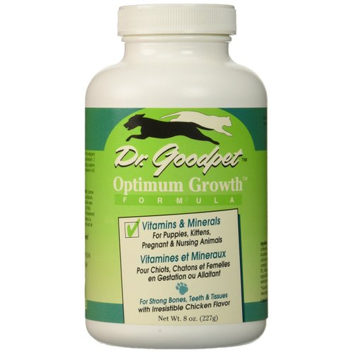 Dr. Goodpet Optimum Growth - All Natural Kitten & Puppy Care Multi-Vitamin/Mineral Powder