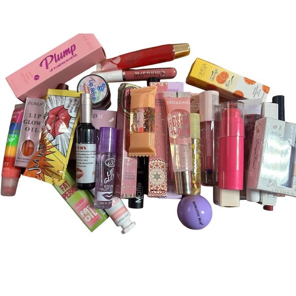 Diva Stuff Lip Medley, Item K302, 10 Lip Products Chosen At Random, Lip Gloss, Lip Plumpers, Lip Sticks, Lip Stains, Lip Balms, Lip Scrubs, No Two Packs The Same, Anything Lips
