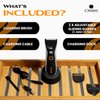 Orbs™ V2 Electric Groin Hair Trimmer for Men w/Two Speeds, Premium Ball & Body Groomer Shaver for Men, Fully Waterproof Mens Trimmer w/Replaceable Ceramic Blade Heads, 90 Min Battery Life