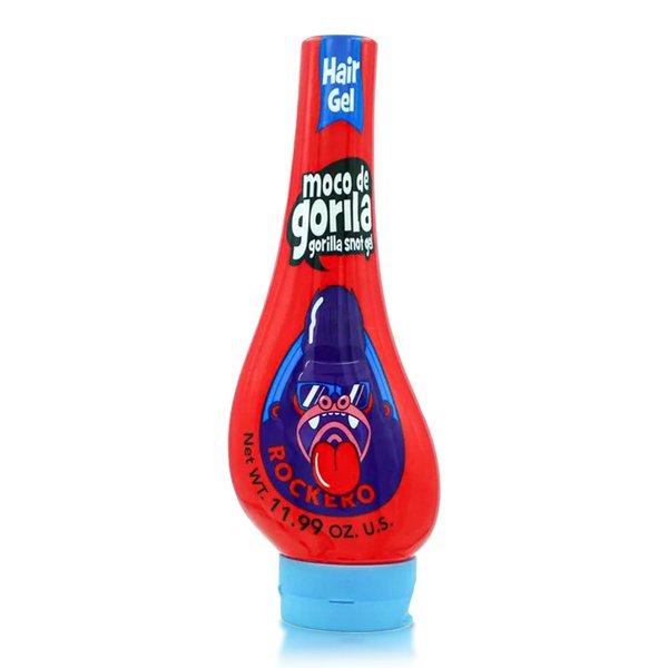 Generic Set the Stage with Moco de Gorilla Rockero Hair Gel – 11.99 oz. for High Voltage Styles, Red