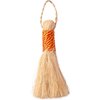 Satvik 1 Pc 5 Inch Banana Broom/Jhadu for Puja |Mandir/Temple Eco-Friendly Handcrafted Broom Puja Room | Banana Stem Leaf Fibre Brom for Dusting (Cleaning) Pooja Samagri Religious Hindu Ritual Items