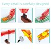 ENHANA Building Blocks Separator Tool Kit Brick Tools Technic Blocks Tool Set Including 1 Multi-Functional Hammer，1 Pliers，1 Tweezers 8 Brick Separator