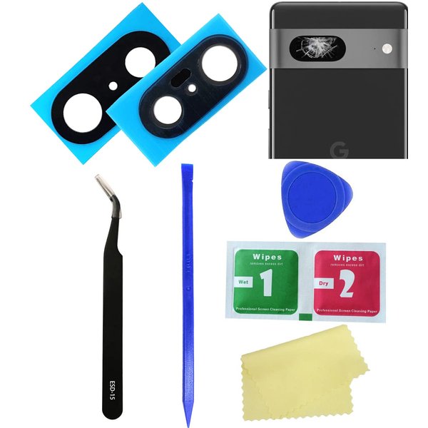 1X Eaglewireless Back Camera Glass Lens Replacement Parts for Google Pixel 7 2022 with Toolkit