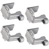 Boat Bumper Clips, Pontoon Boat Fender Clips for Docking, Pontoon Boat Square Rail Fender Hangers/Adjusters/Clips Work with Pontoon Bumpers for Docking, 4 Pack