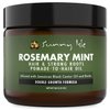 Sunny Isle Rosemary Mint Hair & Strong Roots Pomade-To-Hair Oil 5oz | Double Growth Formula | Infused with Biotin & Jamaican Black Castor Oil | Sealant for Dry Hair & Split Ends