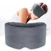 Sysrion Sleep Eye Mask - Ultra Soft Comfortable Sleeping Mask for for Home Sleep Travel Shift Work, Nose Pad Designed Light Blocking Eye Blinder, Fully Adjustable Strap and Skin Friendly