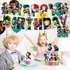 Academia of My Hero Party Supplies ,Academia of My Hero Birthday Party Decoration Princess Includes Cake Toppers,Cupcake Toppers, Balloons,Banner Party Supplies Decoration For Adults Boys Girls Teens