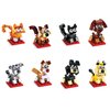 Cats and Dogs Building Blocks Christmas Party Favors - Set of 8 Favors Each Containing a Different Set of Plastic Blocks for Building an Animal Theme Character