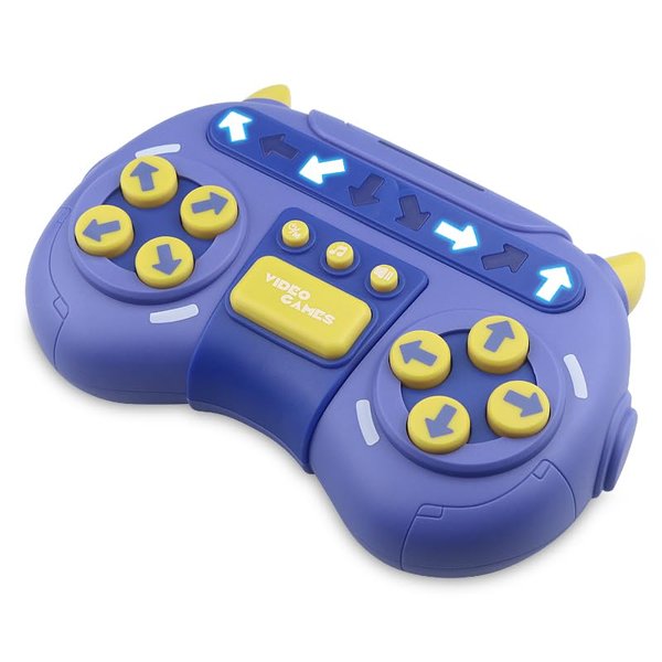 Baby Controller Toy, Video Game Remote Control Toy with Muscial and Light (Purple)