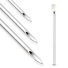 BodyJ4You 10PC Piercing Needles Surgical Steel 16G Ear Nose Belly Tongue Nipple Eyebrow Labret