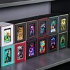 ZLCA MTG Deck Box with Commander Window Display, Trading Card Storage Box Holds 100 Double-Sleeved Cards Suitable for TCG/CCG/PTCG/EDH/Magic/Sport Cards (Black)