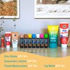 Sun Zapper Zinc Stick Mineral Sunscreen Blue SPF 50+ Water Resistant for Face & Body, Adults, Kids, 4-Pack Broad Spectrum Sun Block, Made in Australia