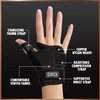 Dr. Frederick's Original Reversible Copper Infused Wrist Thumb Brace - 1 Brace - Spica Splint for De Quervain’s Tendonitis, Arthritis, CMC, Pain Relief - Left or Right Hand - Fits Men and Women
