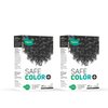Vegetal Safe Color, Hair Color for Unisex, 100g - Soft Black (Pack of 2)