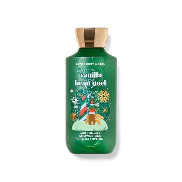 Bath & Body Works Vanilla Bean Noel Shower Gel, 10 Ounce