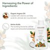 ECOLATIÈR Revitalizing & Nourishing Facial Cleansing Milk with Organic Argana Oil, 250ml - 98.9% Natural, Vegan - Cleanses, and Nourishes for Radiant Skin - 8.5 Fl Oz