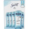 Secret Invisible Solid Deodorant, Powder Fresh (2.1 oz, 5 pk.)