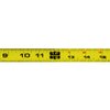 Keson PG1825VMAG Short Tape Measure with Nylon Coated Steel Blade and Magnetic Hook End (Graduations: ft., in, 1/8), 1-Inch by 25-Foot