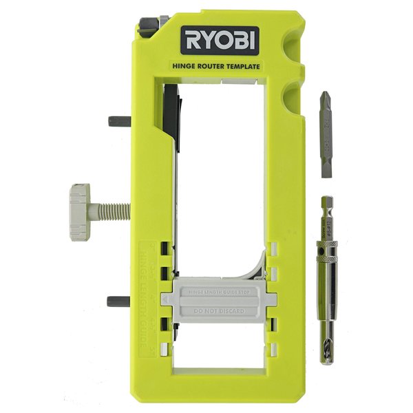 Ryobi A99HT3 Door Hinge Installation Kit/Mortiser Template