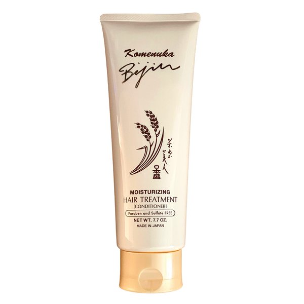 Komenuka Bijin NS-K Moisturizing Hair Treatment (ENGLISH PACKAGING-Exclusive Edition for USA market) No Paraben No Sulfate (7.7 fl oz.)