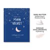FACETORY Moon Velvet Moisturizing Cream with Jojoba Oil Sheet Mask - Moisturizing, Brightening, and Anti-Aging (Pack of 5)