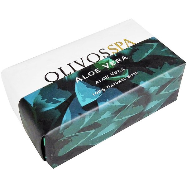 Olivos Spa Olive Oil Aloe Vera Soap 250 G 8.8 Oz