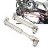2Pack ShareGoo Universal Stainless Steel Centre Drive Shaft Dogbone 110mm-155mm Upgrade Compatible with Tamiya RC4WD D90 SCX10 SCX0016 Off-Road RC Crawlers Car