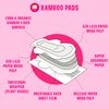 FLO - Organic Bamboo Pads, Day & Night Combo Pack, Feminine Care, Organic Menstrual Products, Plant-Based, Black-Owned, Absorbent Pads, Unscented, Breathable, Sanitary Napkins for Women,15-Count