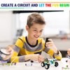 2Pepers Electric Motor Robotic Science Kits for Kids (4-in-1), DIY STEM Toys Kids Science Experiment Kits,Building Educational Robotics Kit for Boys and Girls,Circuit Engineering Science Project Kits