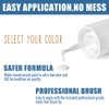 Cocomfix Appliance Paint & Porcelain Touch Up Repair Kit - High-gloss white touch up paint for kitchen + bathrooms: sinks, bathtubs, appliances, metal surfaces,tile, fiberglass, glossy finishes( Litra White).