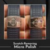 Nano Clear Watch Cleaner & Scratch Remover 2.0. Watch Cleaner Solution, 2 Oz. Watch Renewal. Watch Polish, Microfiber Cloth, Matte Sponge, Cleaning Brush – Watch Cleaning Kit & Repair Kit Accessories