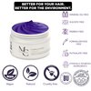 Mia Haircare Purple Mask - For Dry Damaged Hair and Growth, Deep Moisturizing Treatment Mask to Repair Split Ends, Natural Toner for Blonde and bleached Hair