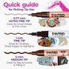 PINTAR | 20 PACK | Skin Tone Paint Markers Extra Fine Tip | Rock Painting, Wood, Glass, Leather, Shoes | Acrylic Paint Pens | 20 Pack, 0.7 mm